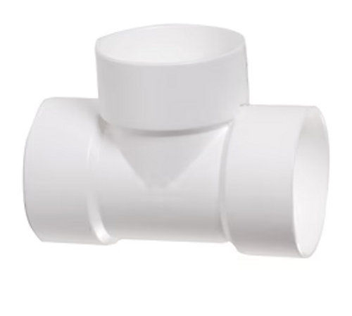 VENT TEE PVC DWV HxHxH 2