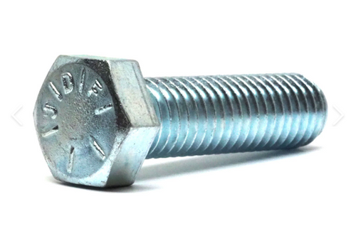 BOLT HEX HEAD ZP 3/8X3