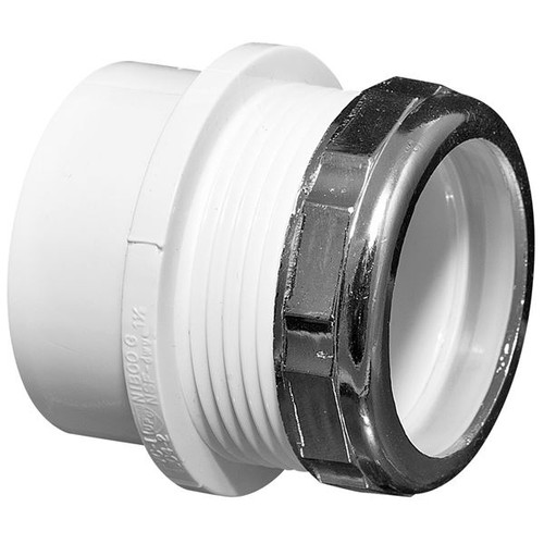 TRAP ADAPTER MALE PVC DWV SPIG 1 1/2