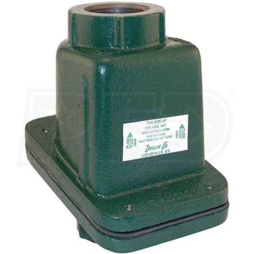 ZOELLER CAST IRON UNICHECK VALVE 1 1/2