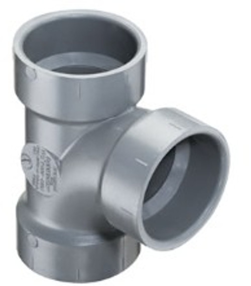 TEE LABWASTE CPVC 2X1 1/2