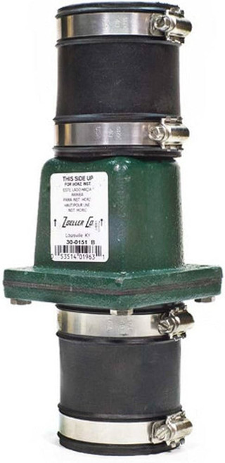 ZOELLER CAST IRON UNICHECK VALVE 2