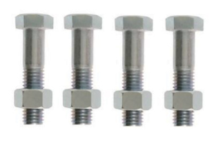 FLANGE BOLT PACK 300# PLAIN  2 1/2