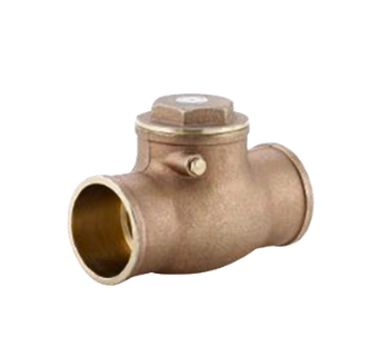 LF CHECK VALVE 125# 1 1/2 SWT BRASS