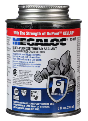 HERCULES MEGALOC PIPE DOPE 8 OZ