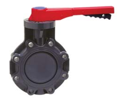 BUTTERFLY VALVE PVC 6