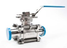 BALL VALVE SAN SS TRI-CLAMP 2