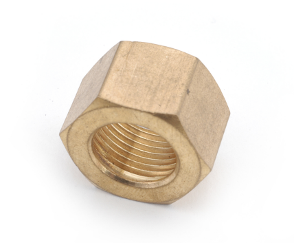 COMP NUT BRASS 3/8