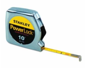 STANLEY POWERLOCK TAPE MEASURE 1/4X10