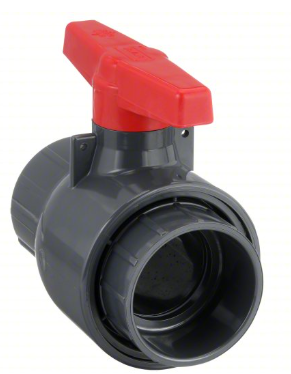 BALL VALVE PVC STD SOC 3