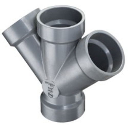 DBL WYE LABWASTE CPVC 2