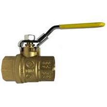 BALL VALVE BRASS THD 1/4