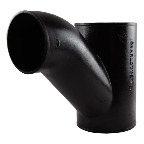 COMBO WYE & 1/8 BEND CI NH 6