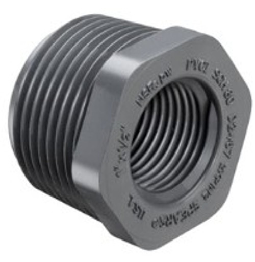 BUSHING PVC 80 TXT 3/4X3/8