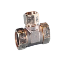TRACPIPE TEE 1X3/4X1/2