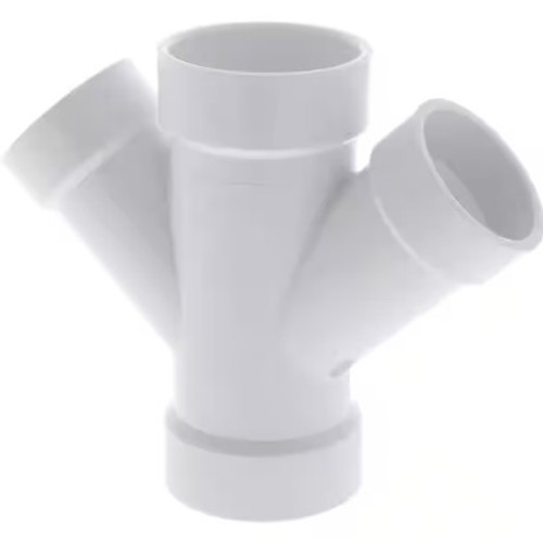 DBL WYE PVC DWV HXHXHXH 8X6