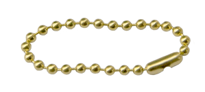 BRASS BEADED CHAIN (100PK) BCB