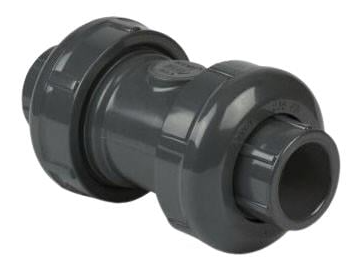 CHECK VALVE PVC TU S/T 3/4