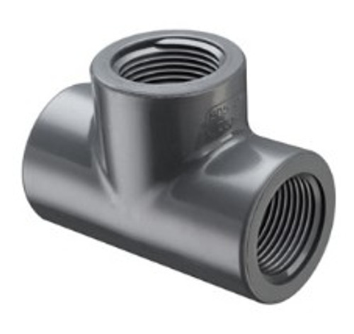 TEE PVC 80 THD 4