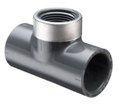 TEE PVC 80 THD SR 3/4