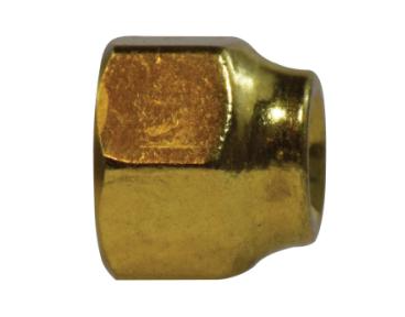 FLARE NUT HEAVY BRASS 5/8X1/2