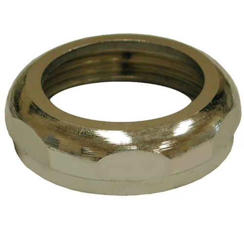 BRASS NUT SJ W/ WASHER 1-1/2