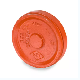 FIRE CAP PNTD GROOVED 1 1/4