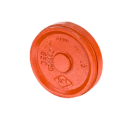 FIRE CAP PNTD GROOVED 1 1/2