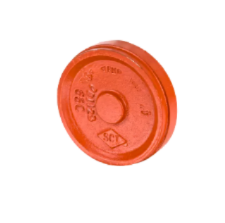 FIRE CAP PNTD GROOVED 8