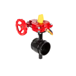 FIRE BUTTERFLY VALVE GROOVED 2 1/2