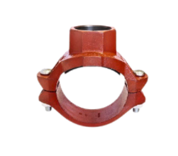 MECH TEE PNTD GROOVED 6X2