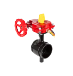 FIRE BUTTERFLY VALVE GROOVED 3
