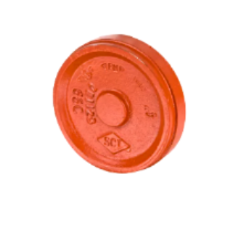 FIRE CAP PNTD GROOVED 4