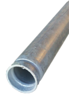 PIPE GALV GROOVED END SCH 10 8X21'