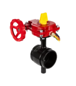 FIRE BUTTERFLY VALVE GROOVED 8