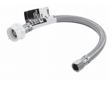 LAV SUPPLY SS FLEX 3/8COMP X 1/2FIP X20