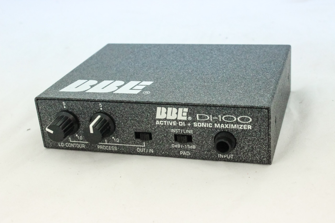 BBE DI-100 アクティブDI + ソニックマキシマイザー BBE DI-100 Active DI With Sonic Maximizer