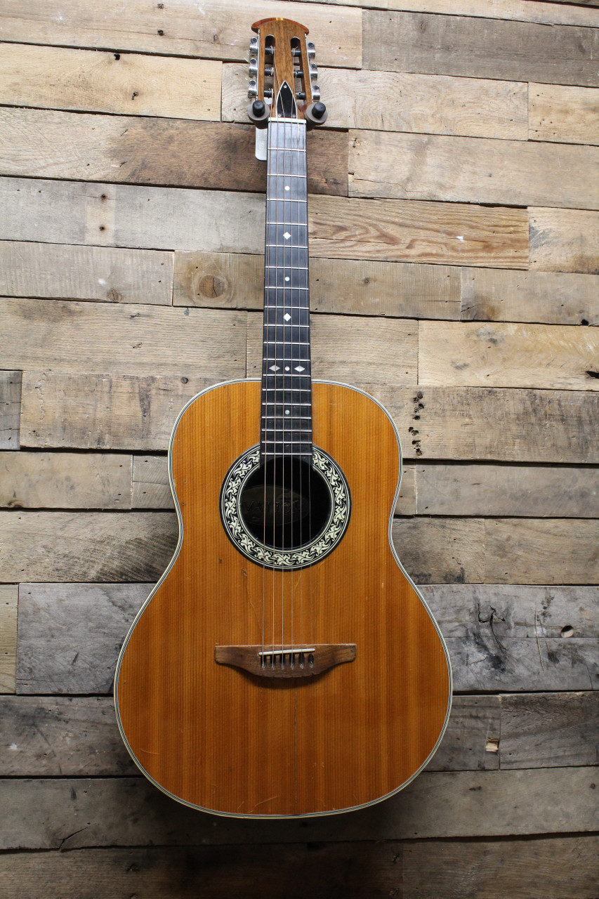Ovation USA Vintage Folklore Model 1114-4 Josh White Signature Model  Acoustic Guitar