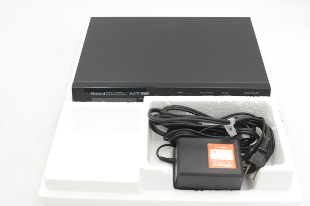 Roland MT-32 マルチタイム音源モジュール Roland MT-32 Multi Timbre MIDI Sound Module tested working