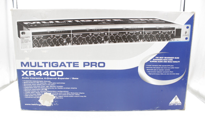 BEHRINGER MULTIGATE PRO XR4400 4-Ch Audio Interactive Quad Expander ...
