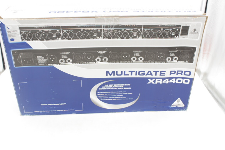 BEHRINGER MULTIGATE PRO XR4400 4-Ch Audio Interactive Quad Expander ...