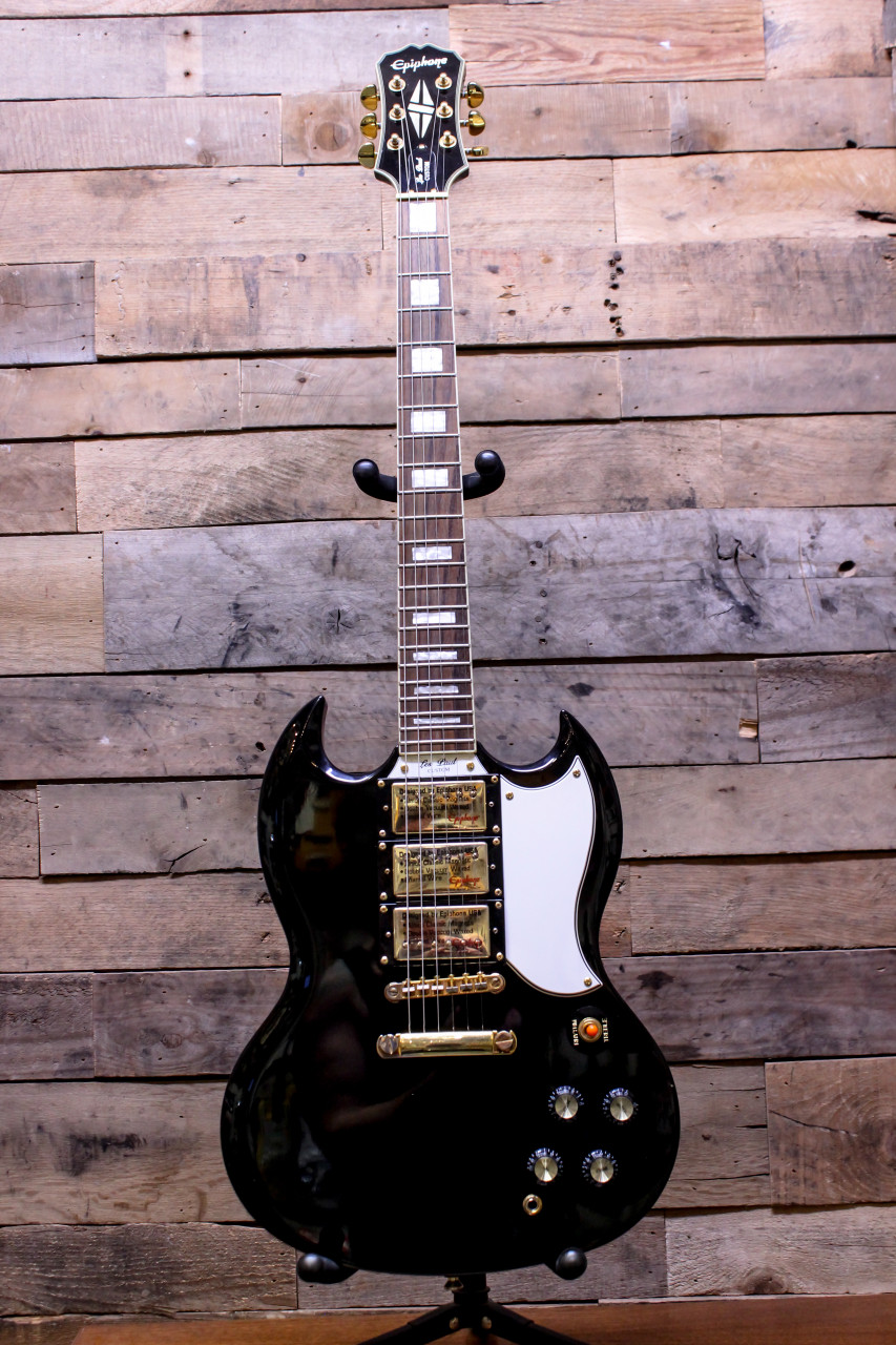 Epiphone SG G-400 Les Paul Custom Rare 3 Pickup Black Model