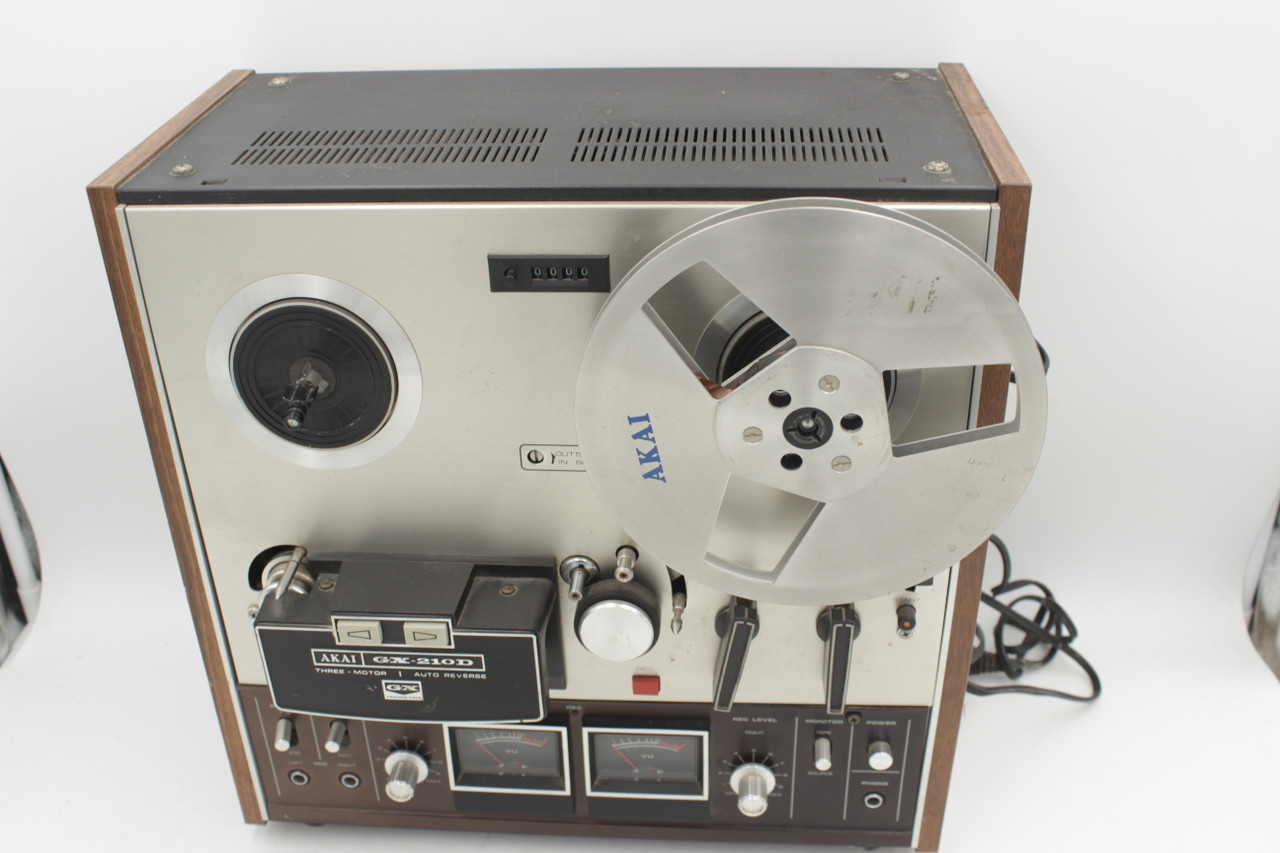 赤井 GX.-210D THREE-MOTOR 1 AUTOREVERSE 通電確認済み GX-210D Reel