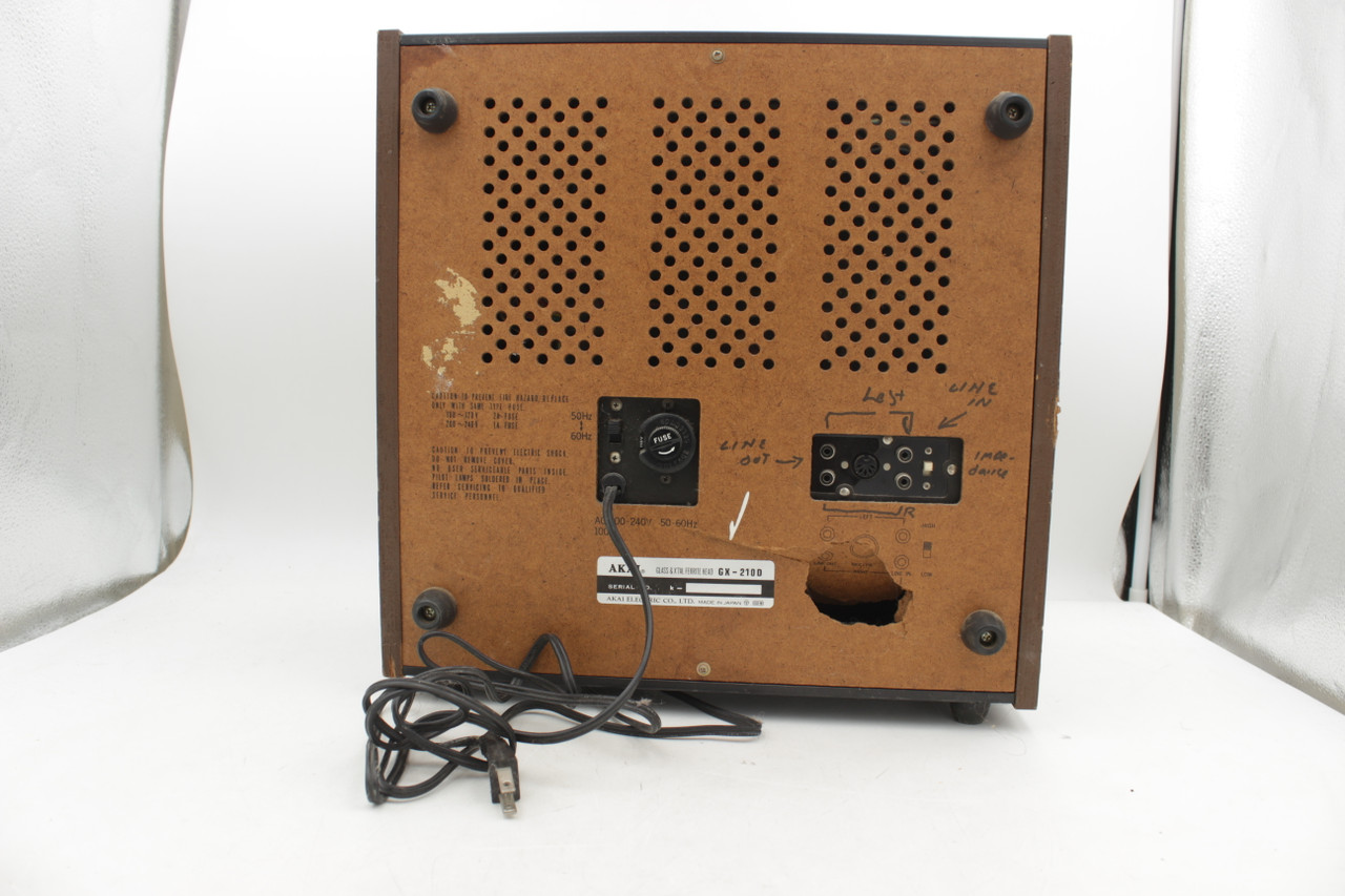 赤井 GX.-210D THREE-MOTOR 1 AUTOREVERSE 通電確認済み GX-210D Reel
