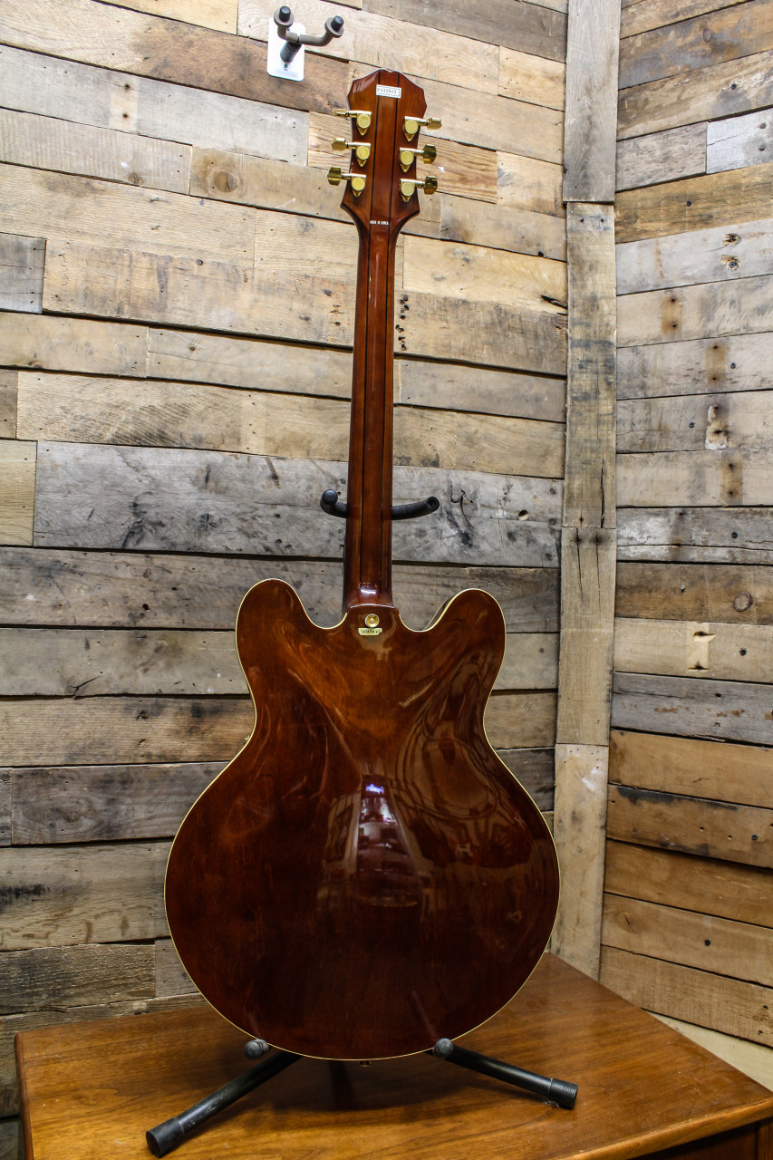 Epiphone Sheraton Tobacco VSB Electric Guitar Korean-Made w/ Hard Case