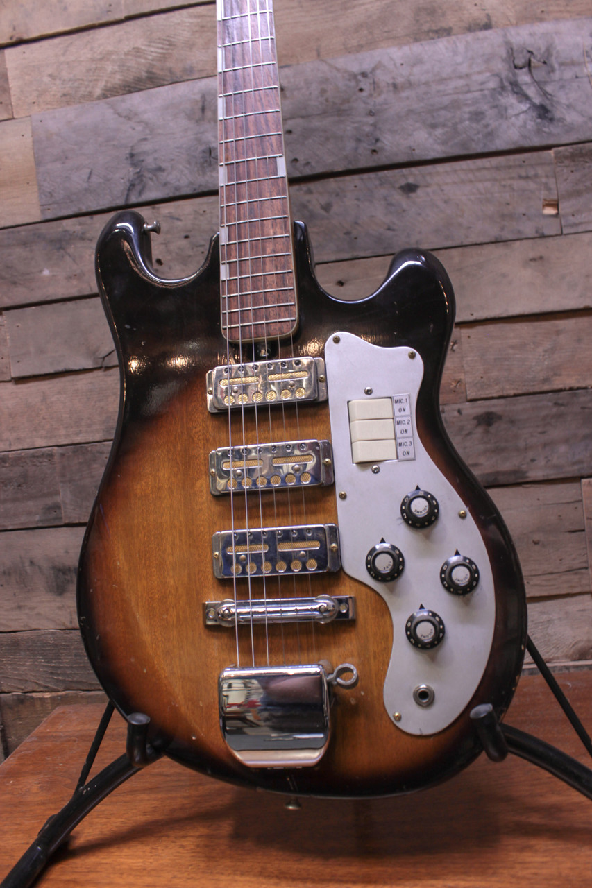 Teisco ET-300 ボディ＆ネック 1960s Teisco ET-300 Vintage Sunburst w/SSC | eBay
