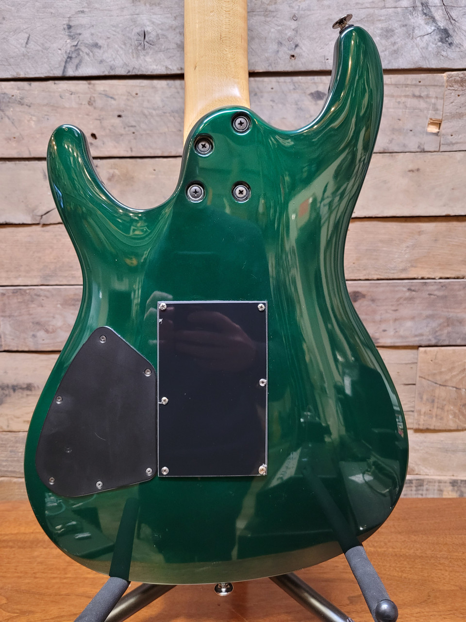 Ibanez 1993 S540 MIJ Metallic Green, Maple Neck Custom Made Guitar