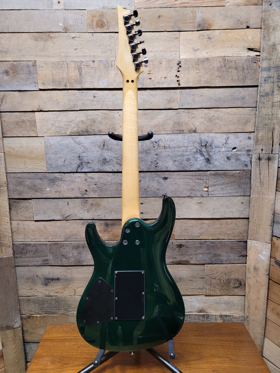 Ibanez 1993 S540 MIJ Metallic Green, Maple Neck Custom Made Guitar