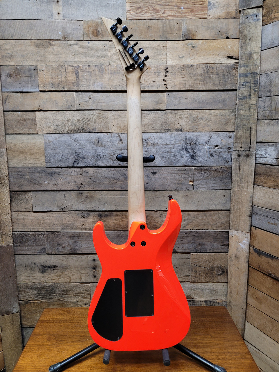Jackson Pro Series DK2 Dinky Neon Rocket Red (orange) made in Mexico