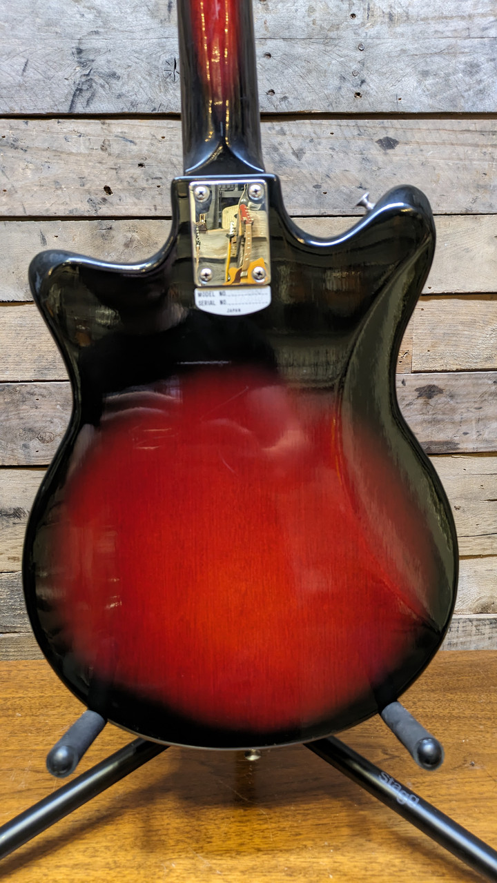 Teisco ET-200 Rare 6x2 Red Vintage MIJ Electric Guitar